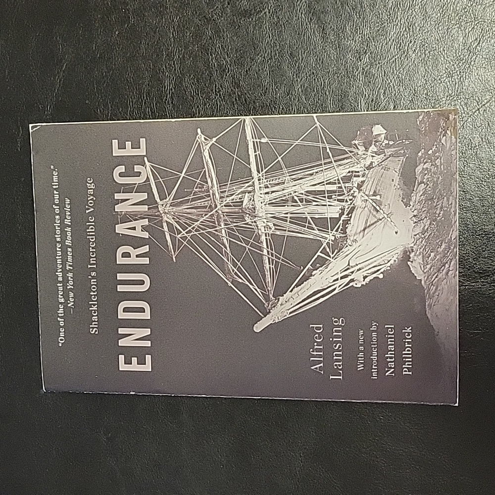 Last Copy! Endurance book novel Alfred Lansing Shackleton's Incredible Voyage